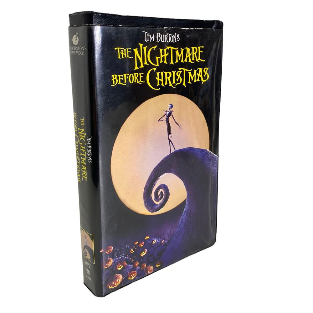 Tim Burton's The Nightmare Before Christmas VHS Disney